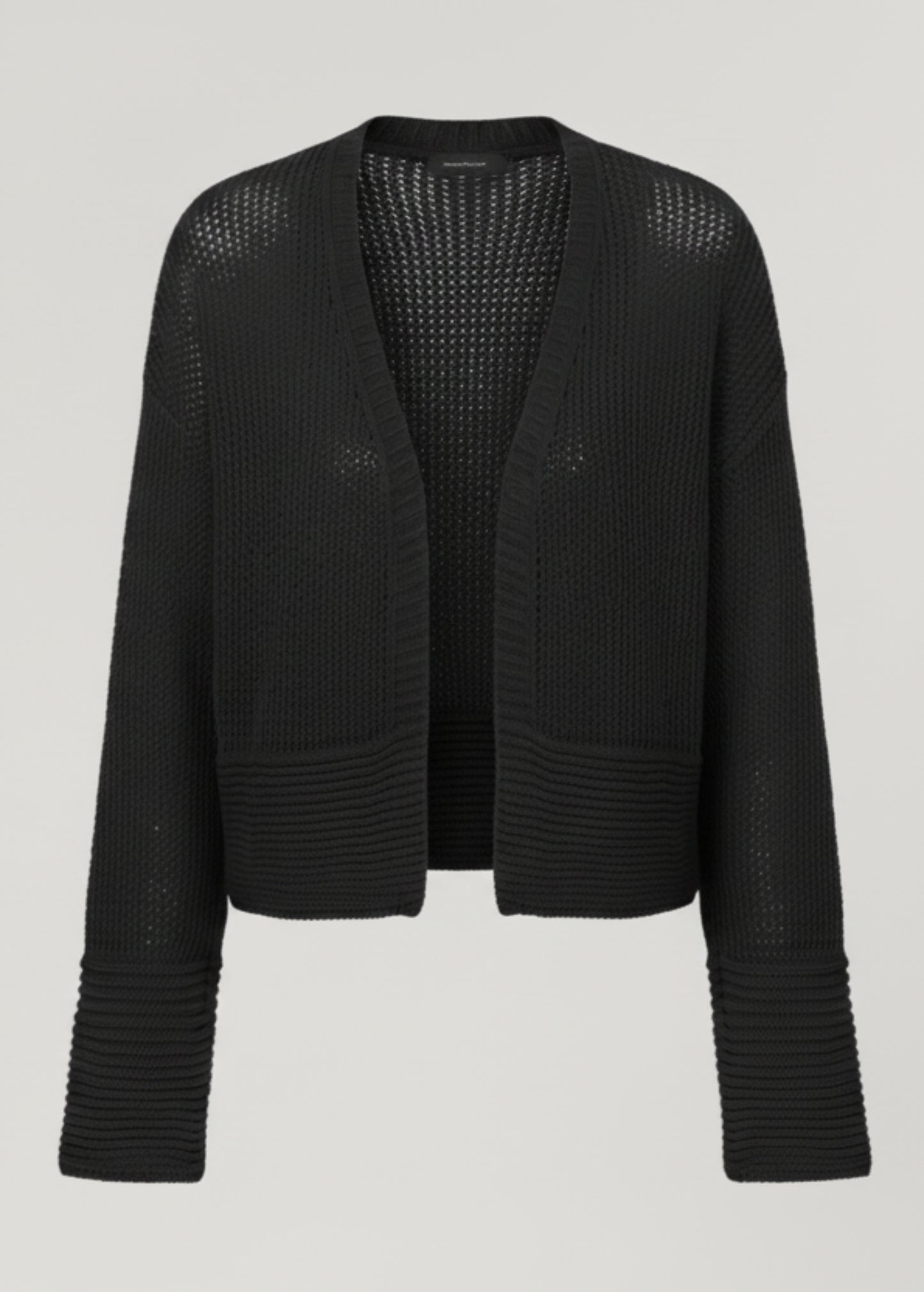 front view of light weight cardigan