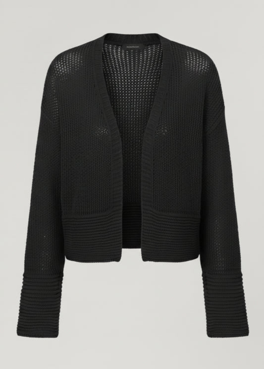 front view of light weight cardigan