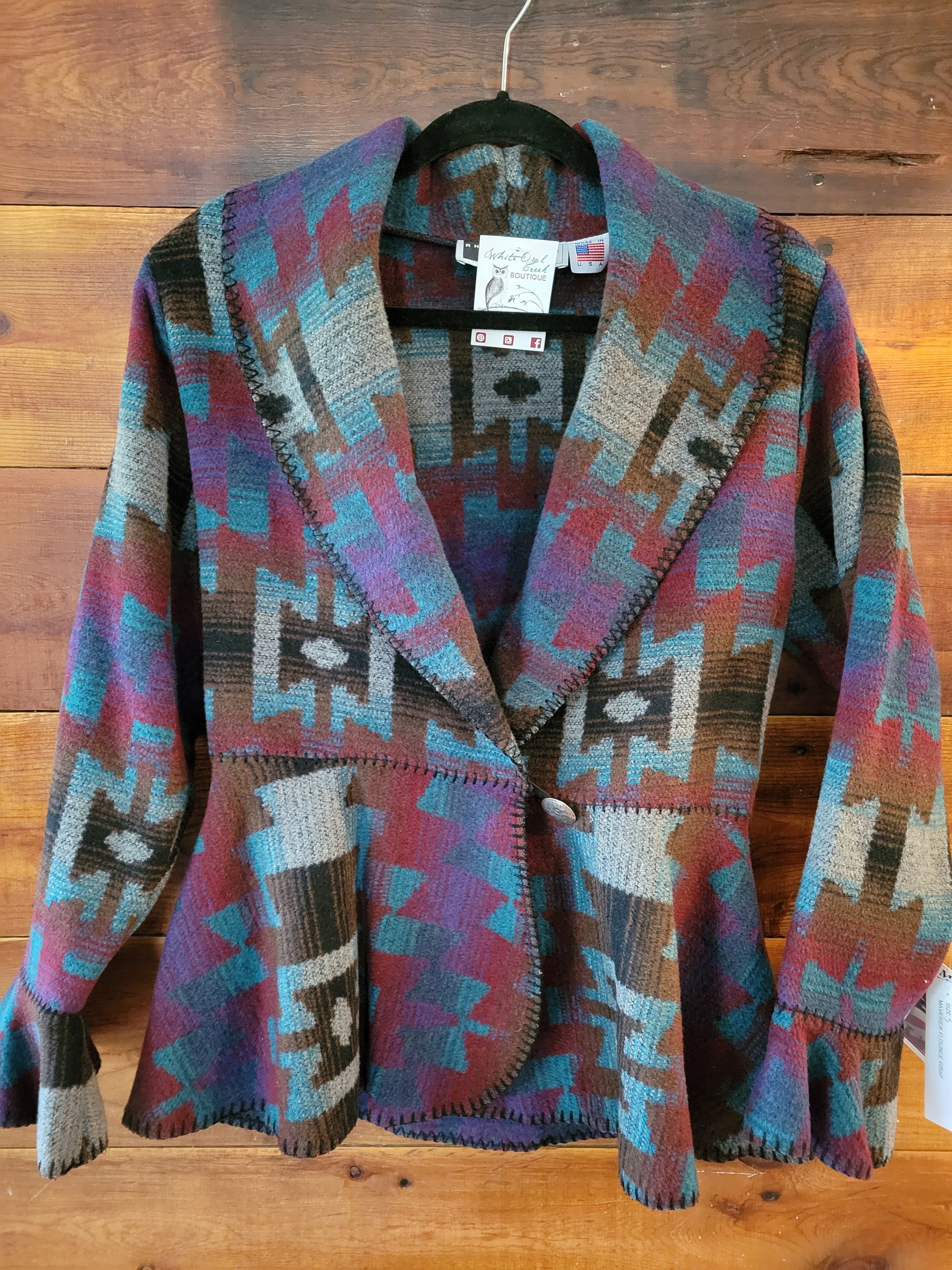 Flounce Jacket - White Owl Creek Boutique