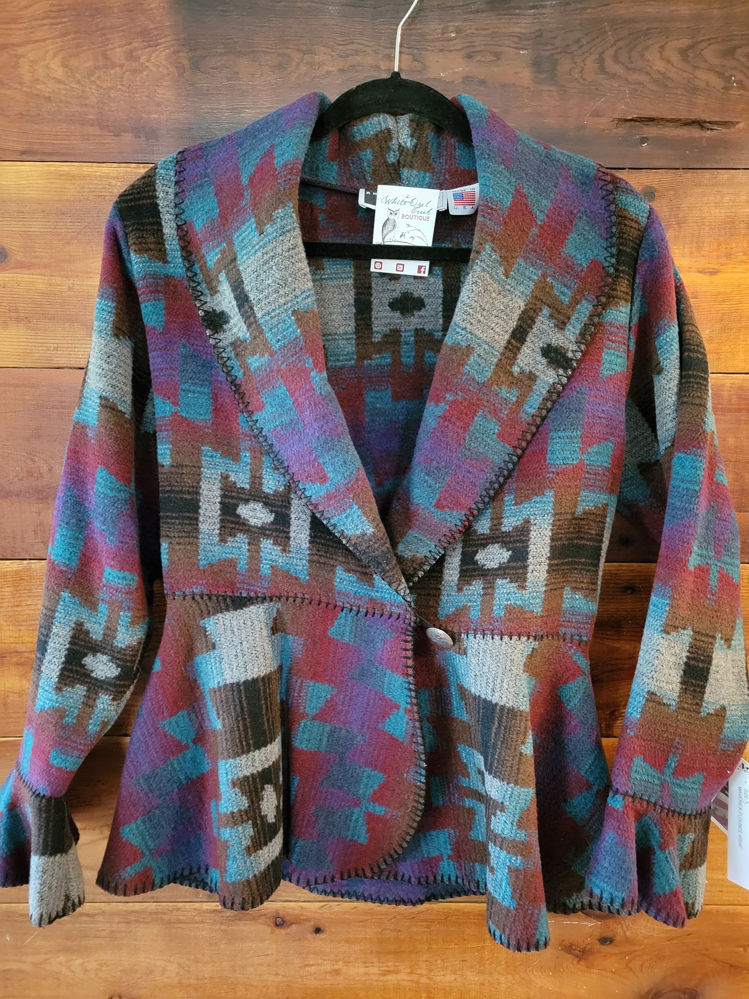 Flounce Jacket - White Owl Creek Boutique