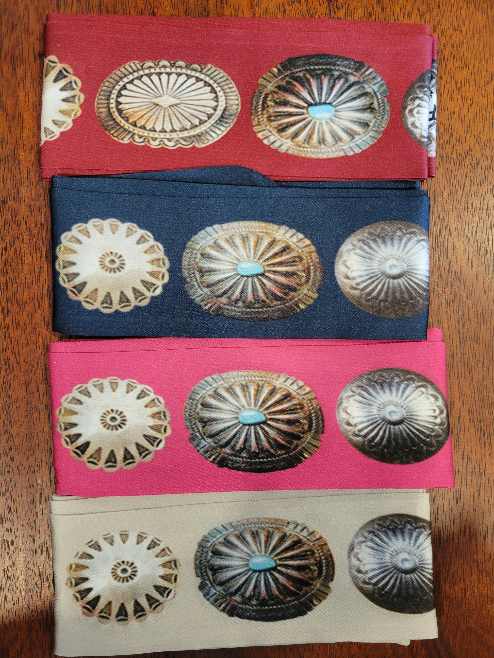 Twillys by Fringe, tie as a scarf, on your purse or in your hair.