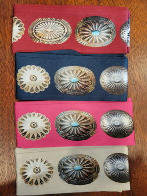 Twillys by Fringe, tie as a scarf, on your purse or in your hair.