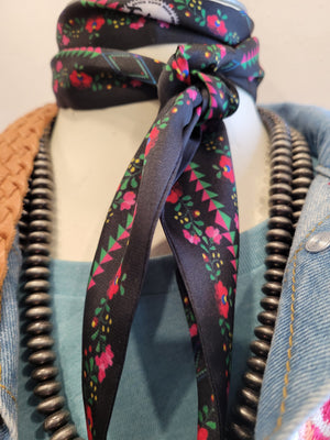 Fiesta Twilly added to the neck perfectly paired with your favorite Necklaces.