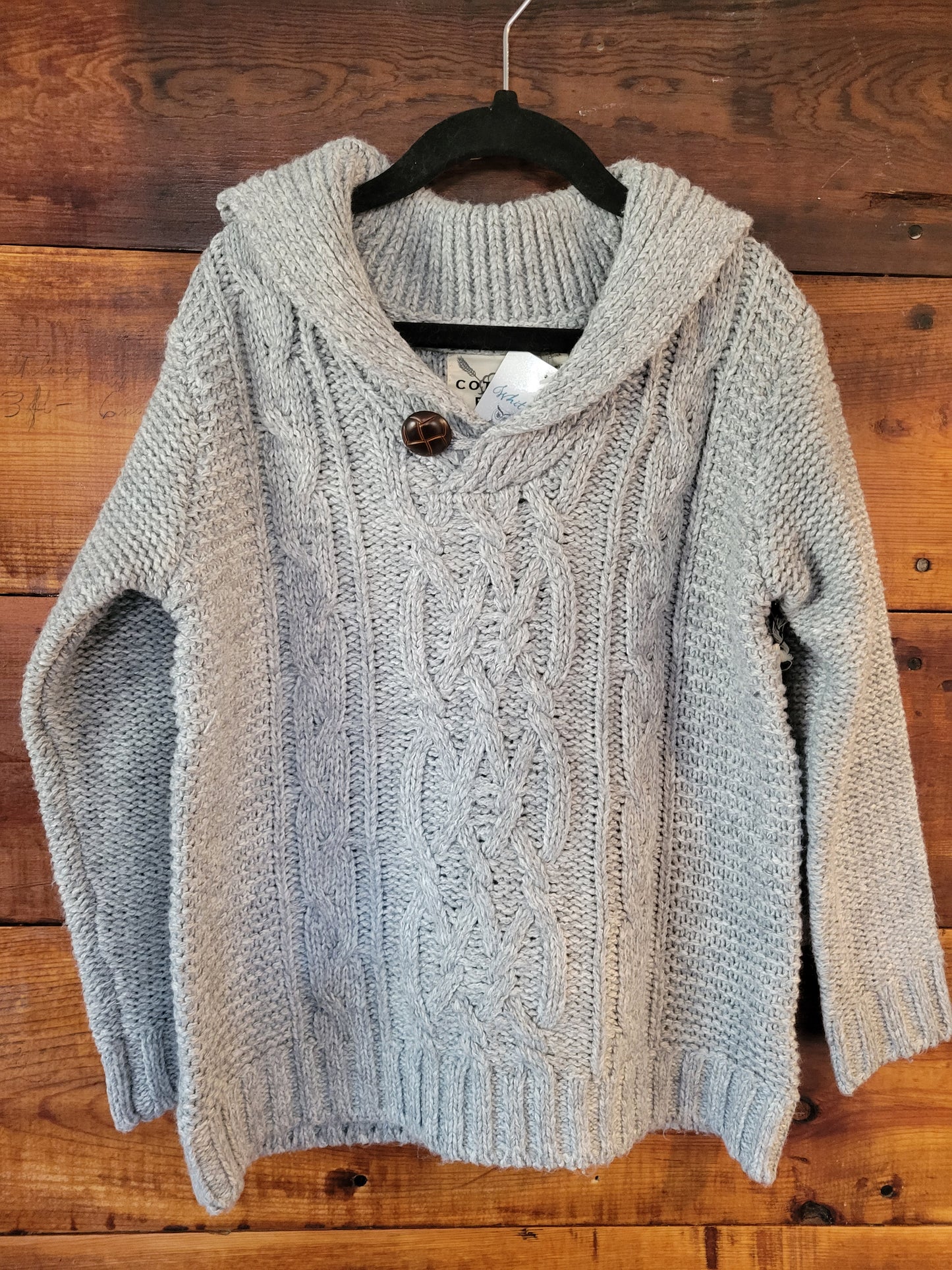 Boy's Cable Knit Sweater - White Owl Creek Boutique