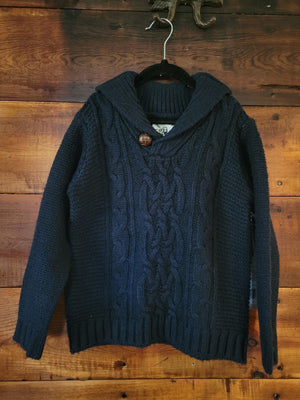 Boy's Cable Knit Sweater - White Owl Creek Boutique