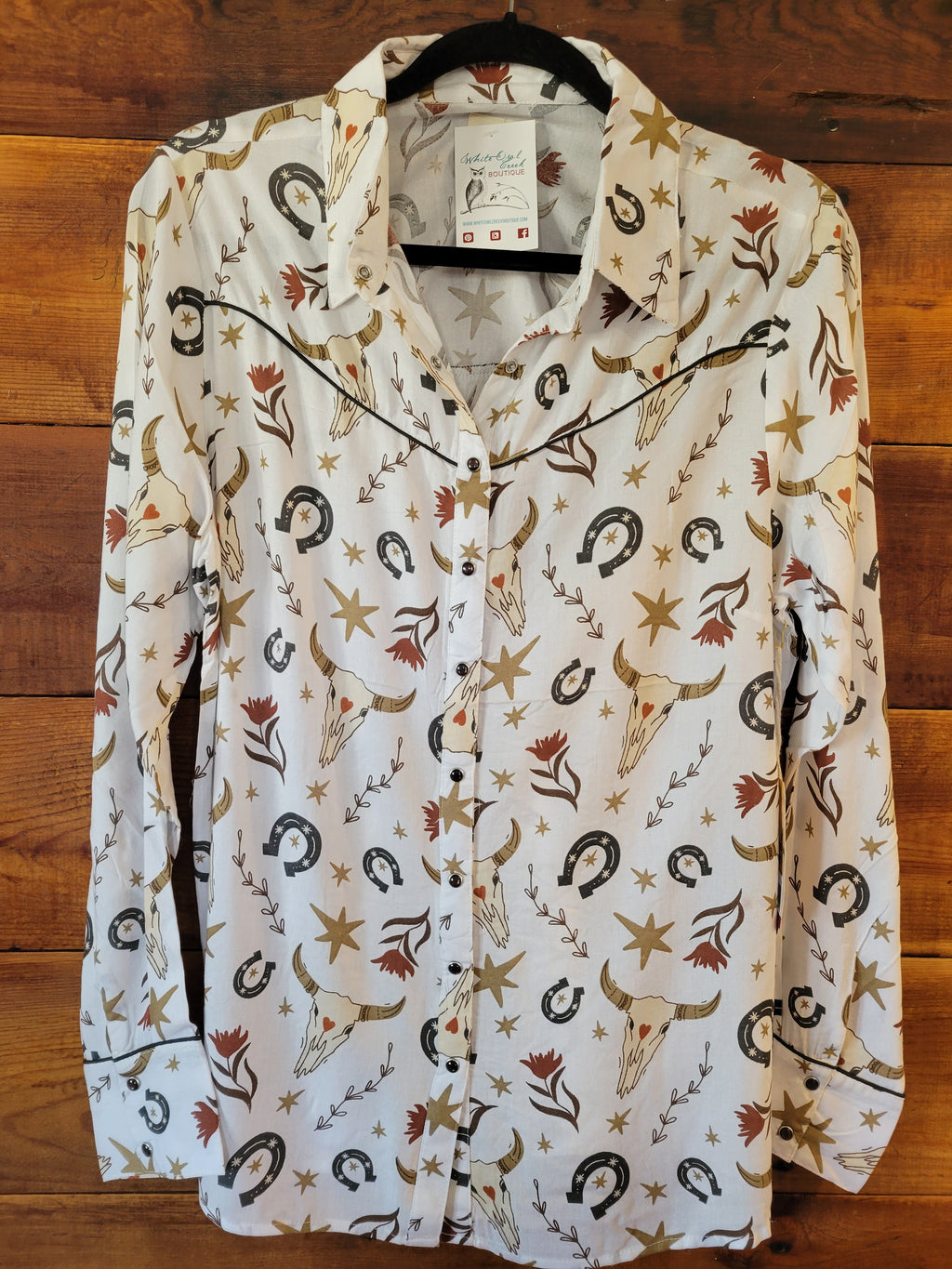 Western Skull - White Owl Creek Boutique