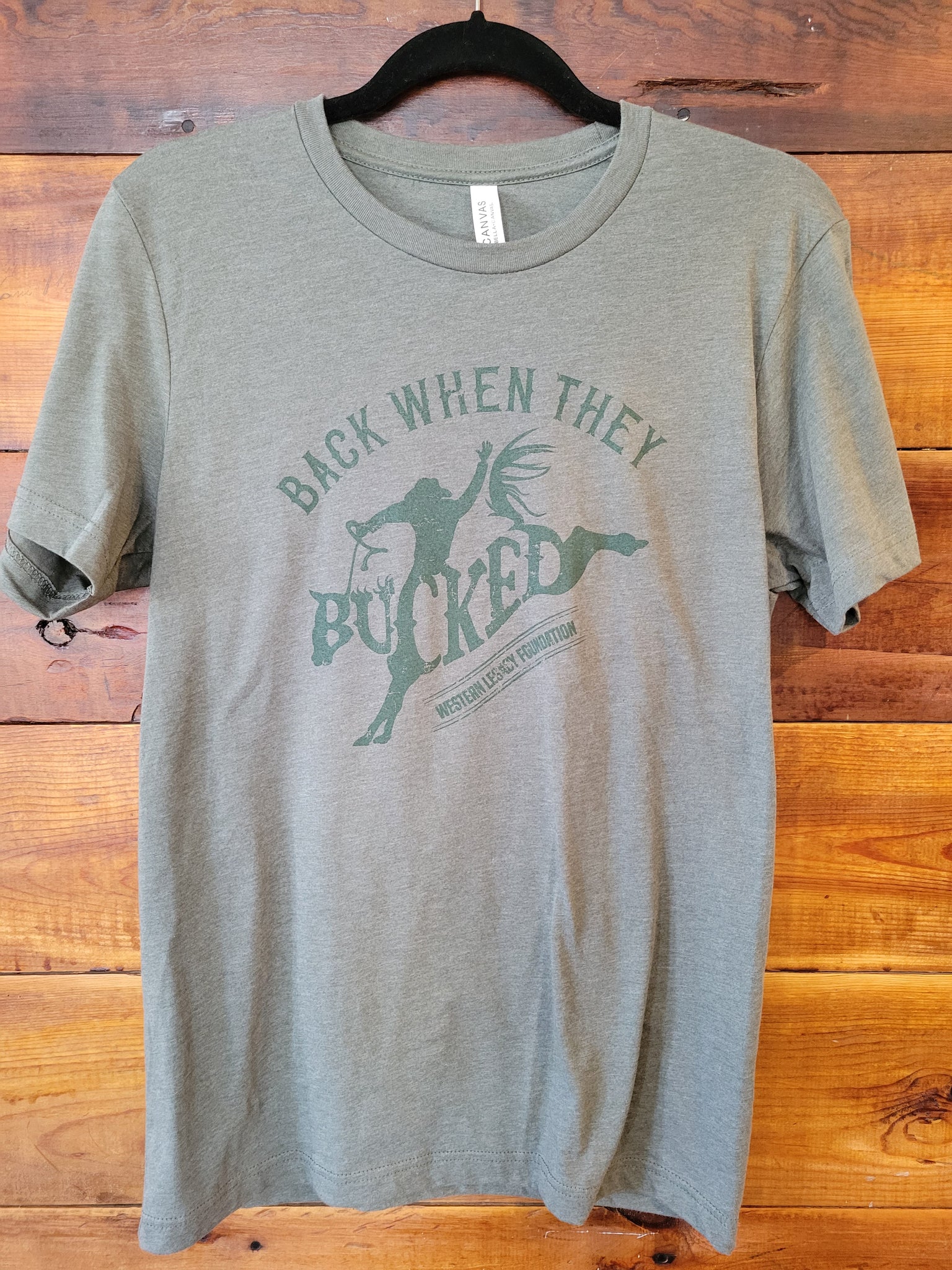 Back When They Bucked Green TShirt