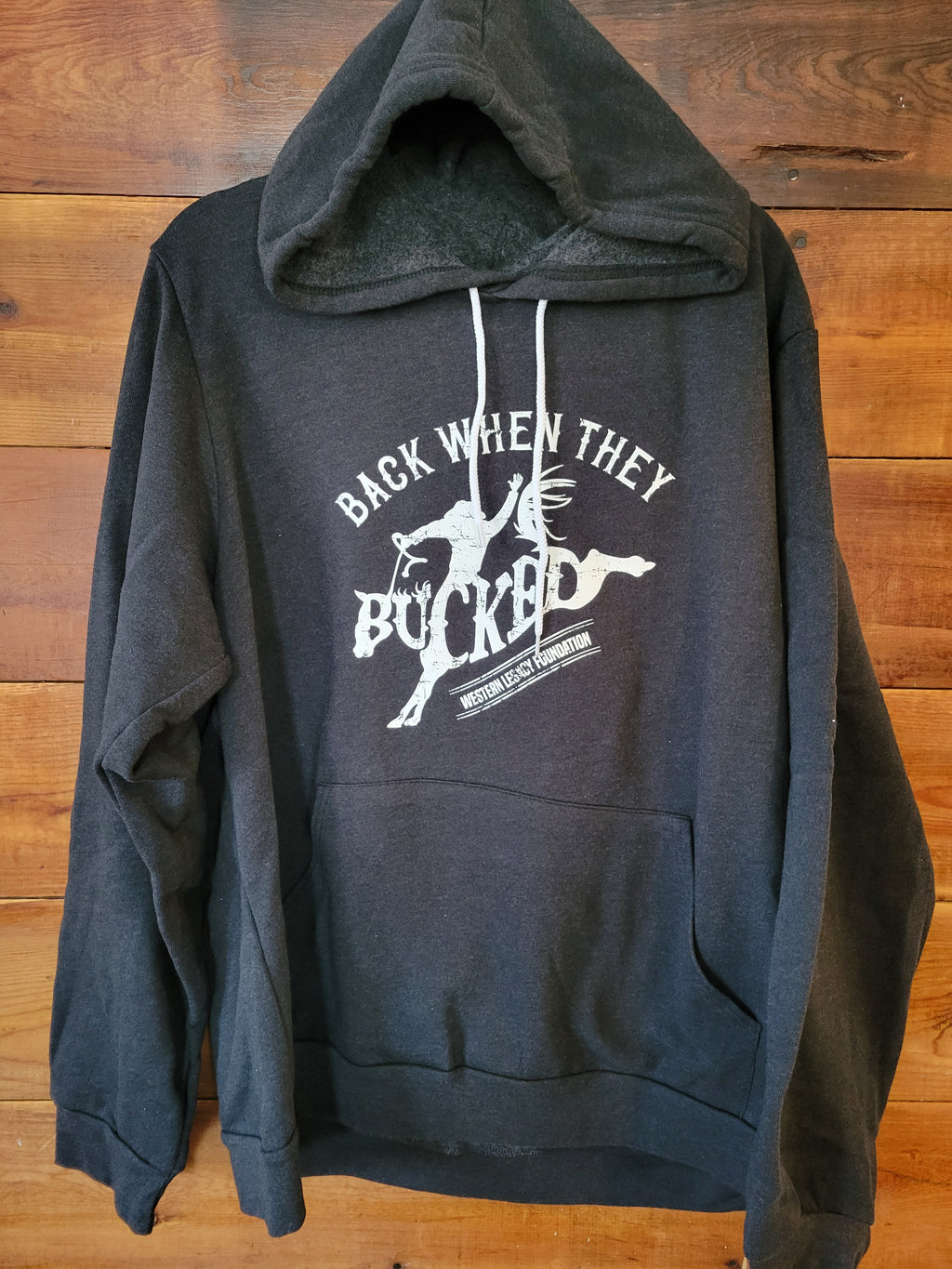 Back When They Bucked Hoodie - White Owl Creek Boutique
