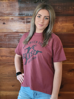 Ladies Relaxed High Low T Shirt - White Owl Creek Boutique