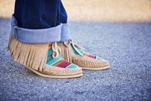 LOREC Ranch Moccasins - White Owl Creek Boutique