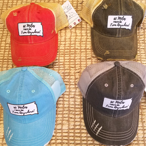 60 Miles from Anywhere Cap - White Owl Creek Boutique
